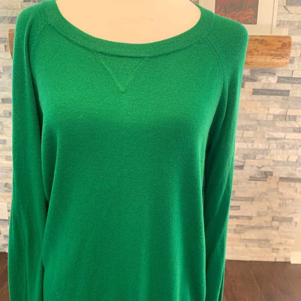 BANANA REPUBLIC green sweater size M